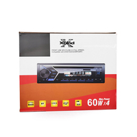 Reproductor de DVD FM para coche 1 Din con BT Panel frontal desmontable/fijo CD de coche VCD MP3 AM sintonizador con LCD a color