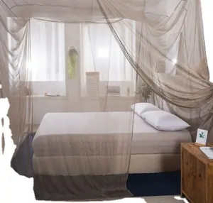 silver antiradiation nylon bed canopy/BLOCK EMF mosquito net