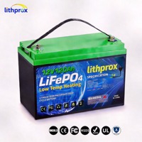 Batterie LiFePO4 à décharge profonde pour stockage domestique 12V 120AH Grade A Compacte 6000 Cycles BMS intelligent RS485 Terminal M8 CE RoHS IP67 OEM ODM