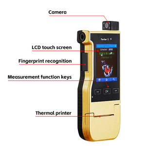 3,2 Zoll High Definition Touchscreen Handy größe Atem alkohol <span class=keywords><strong>tester</strong></span> mit Brennstoffzellen sensor und BT-Drucker gasana lysa toren - Product Image 5
