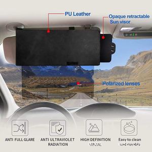 Car Polarized Sun <b>Visor</b> with Zipper Expansion Anti-glare - Product Image 3