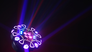 Faro mobile a LED da 260W con 16 bracci, luce wash RGBW 4in1 per palcoscenico, rotazione infinita a 360 gradi, luce professionale DMX512 per DJ - Product Image 6
