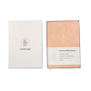 Agenda de Negocios Personalizada con Logotipo Impreso en Corcho y Lino, Diario de Papel con Puntos, Líneas y Cuadrículas, Planificador de Presupuesto, Cuadernos - Product Image 4