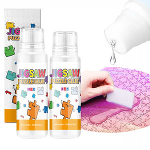 Pegamento para rompecabezas JIGSAW de 60 ml en oferta, sellador de alta calidad para pintar rompecabezas, para manualidades infantiles, adhesivo transparente a base de agua, no tóxico. - Product Image 2