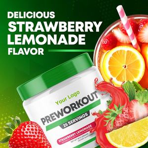 Ingredienti puliti e potenti integratore alimentare integratore alimentare sportivo con sapore naturale <span class=keywords><strong>Pre</strong></span>-allenamento in polvere - Product Image 6