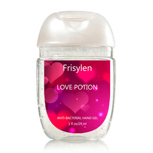 Gel desinfectante de manos con alcohol de 30ml con etiqueta privada pegatinas de etiqueta personalizada Mini jabón de lavado de manos portátil - Product Image 1