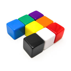 ゲームサイコロセットカスタムブランク色アクリルサイコロ印刷ロゴ彫刻サイコロセット - Product Image 1