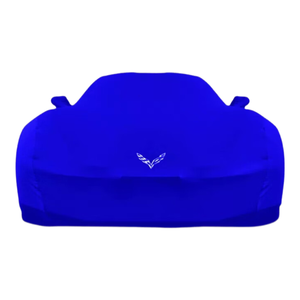 Housse de voiture pour Chevrolet <span class=keywords><strong>Corvette</strong></span> <span class=keywords><strong>C4</strong></span> ZR1, tissu élastique en velours doux, protection complète contre les UV et les intempéries en extérieur - Product Image 1