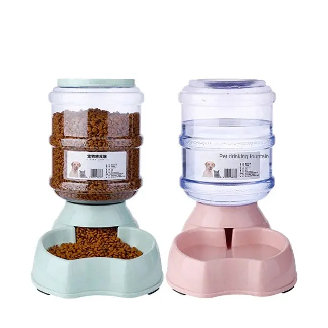 Wholesale Pet Supplies Automatic Feeder Water Dispenser Cat Feeder Dog Food Bowl New Design