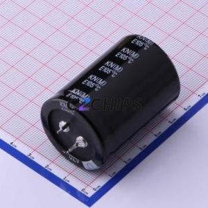 Condensador Electrolítico de Aluminio de Montaje a Presión KN471M45035*50A, Componente de Orificio Pasante (THT), D35xL50mm 470uF 20% 450V 35mm - Product Image 2