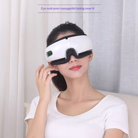Masseur oculaire intelligent à succès : compresse chaude, vibrations, pression d'air, 4 modes, masseur électrique pour les yeux