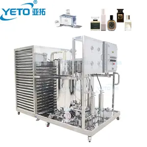 YETO 100L 200L Small Batch Perfume Making Machine With Filter Fragrance Essential Oil Mixing Cooling Kit Perfumed Mixer