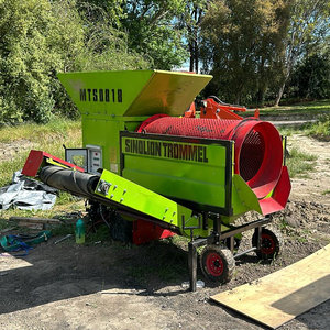 Quy mô nhỏ di động di động phân loại thiết bị vermicompost sàng màn hình đất thiết bị sàng lọc - Product Image 2