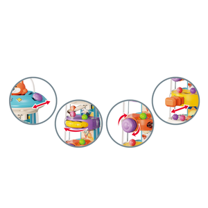 Nouveau Jouet Tour de Lancement <span class=keywords><strong>Soucoupe</strong></span> Volante en Plastique, Jouet Puzzle pour Bébé - Product Image 2