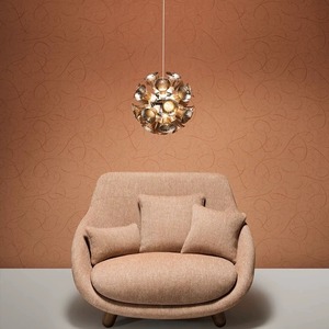 Luxury Nordic Creative Spherical Light Designer Glass Chandelier Dutch Chalice Trumpet Floral Pendant Chandeliers Pendant Lights - Product Image 3