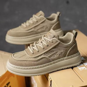 Zapatos Casuales para Hombre con Suela Gruesa Multifuncional, Estilo Retro Moderno, Aumentan la Estatura, Suela Suave, Ligeros, Deportivos - Product Image 6