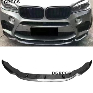 For X6M F86 2015-2018 Haman Style Carbon Fiber Front Lip Front Bumper Front Shovel Accessory Kit - Product Image 1