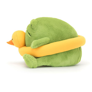 JC Stuffed Animal Soft Toy Ricky Rain Frog <strong>Rubber</strong> Ring Cute Plushies Amphibian Frog Stuffed Animal Plush <strong>Dolls</strong> For Birthday Gift - Product Image 2