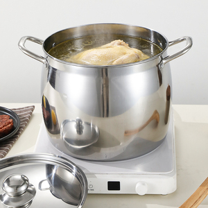 Lot de 10 casseroles de cuisson commerciales <span class=keywords><strong>en</strong></span> acier inoxydable pour soupes, ensemble d'ustensiles de cuisson industriels, grand stock <span class=keywords><strong>en</strong></span> gros. - Product Image 2