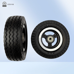 Pneu plein en mousse PU 6x2 pouces Cheng Jin Vehicles pour chariot, capacité de charge 150 kg - Product Image 1