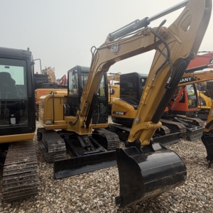 Excavatrice sur chenilles hydraulique Caterpillar CAT 306E2 d'occasion, mini-pelle de 6 tonnes, poids en marche 5 <span class=keywords><strong>800</strong></span> kg, pour la construction - Product Image 2