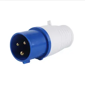 waterproof industrial plug 3PIN 4PIN 5 PIN 3 X 16 A 4X32A 5 X 32A Surface mounted stationary