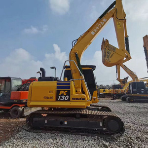 Mini-excavatrice d'<span class=keywords><strong>occasion</strong></span> Komatsu PC130-7 de 13 tonnes, <span class=keywords><strong>la</strong></span> plus vendue, en stock pour <span class=keywords><strong>la</strong></span> construction japonaise, avec certifications EPA/CE - Product Image 4