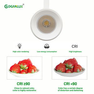 Có thể điều chỉnh đèn theo dõi nhôm LED theo dõi ánh sáng tuyến tính tại chỗ theo dõi ánh sáng COB dẫn nguồn 5cct điều chỉnh TRIAC mờ cho thị trường - Product Image 4