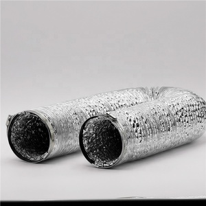 Zeitgemäßes Design HLK-Kanal Aluminium folie PET Flexible Schornstein auskleidung Feuer hemmendes Material Lüftungs kanal - Product Image 5