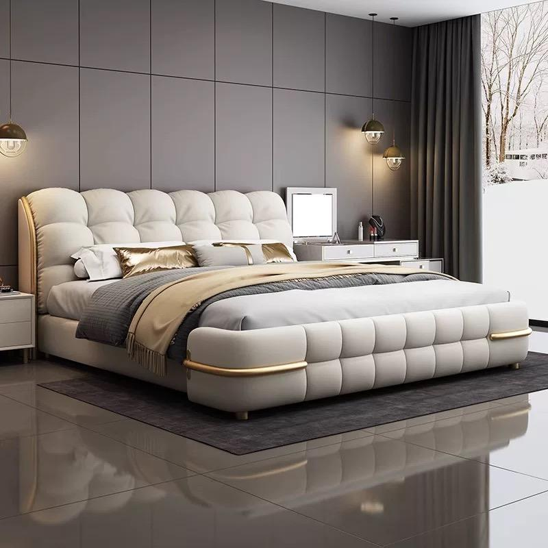Wooden Bedroom Furniture Soft Up holstered
