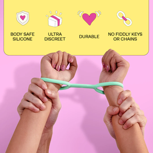 Manette in Silicone per Bondage, Manette per Piedi, Giocattoli BDSM Fetish, Accessori per Giochi di Coppia - Product Image 2