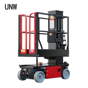 Plataforma Elevadora Vertical Autopropulsada de 4-8 m, Elevador Móvil Eléctrico para Mantenimiento en Hoteles y Restaurantes - Product Image 6