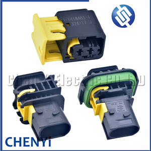 2 Pin otomotiv konnektör su geçirmez soket kablo demeti <span class=keywords><strong>pl</strong></span> kauçuk terminalleri ile 1-1418483-1 1-1703841-1 1-1703839-1 1670150-1 - Product Image 2
