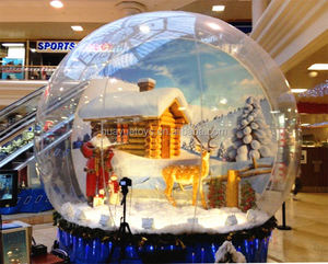Beliebte Weihnachts show <span class=keywords><strong>Ball</strong></span> Show <span class=keywords><strong>Ball</strong></span> Werbung Aufblasbare Schneekugeln <span class=keywords><strong>Ball</strong></span> - Product Image 5