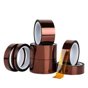 1-polyimide Pi phim với Keo Silicone thấp tĩnh chống tĩnh ESD kapton polyimide tự dính Băng cách điện - Product Image 3