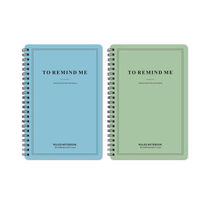 Manufacturers Custom Size Printing Paper Cover Spiral Notebook - Product Image 1