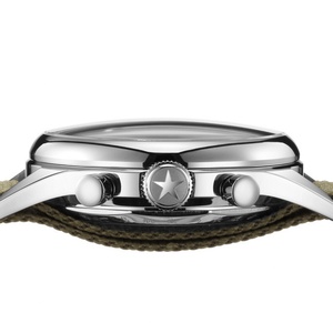Original 1963 Men's 40mm ST1908 Moonphase Manual Winding Movement Mechanical <b>Chronograph</b> Sapphire Glass Cream Dial Watch - Product Image 3