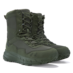 Bottes tactiques à tube long, bottes de randonnée et d'escalade en plein air, bottes amortissantes, résistantes à l'usure et antidérapantes - Product Image 1