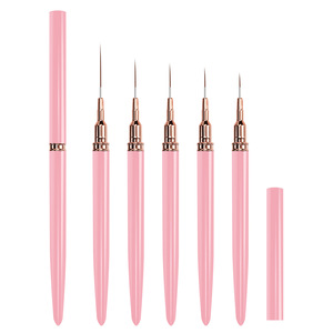 Pinceau ultra-fin pour nail art, stylo de précision pour la peinture, pinceau de modelage pour gel et acrylique, pour manucure en salon - Product Image 4