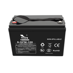 12V 100AH 납산 배터리 유지 보수 무료 오토바이 부품 및 액세서리 6-GFM100 에너지 저장 배터리 UPS 배터리 - Product Image 2