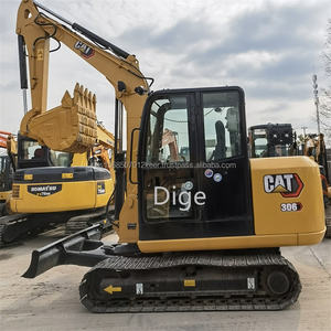 Système hydraulique à performance supérieure Excavatrice utilisée Faible consommation de carburant Shanghai pelle hydraulique Caterpillar 306E d'occasion - Product Image 2