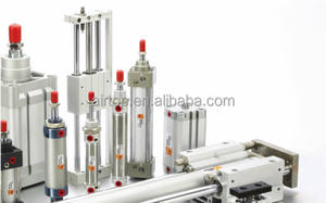 סדרת cxs צילינדר פנאומטי כפול מוט מוט כפול משחק עם מגנט נושאת כרכיב ליבה - Product Image 2