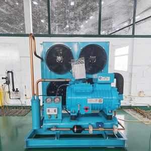 Lucky Star 8HP Cadena de frío Refrigeración Parte de intercambio de calor Condensadores de aire Enfriador Almacenamiento de habitación fría Unidad de condensación semihermética - Product Image 2