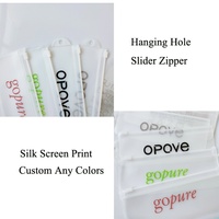 Ziplock TPU t-shirt sac vêtement PVC fermeture éclair poly sacs avec logo vêtements personnalisés givré EVA emballage en plastique sac à fermeture éclair