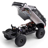 Wltoys 184023 1/18 4WD RC Rock Crawler Off-Road Climbing Truck avec éclairage LED et boîte de vitesses à deux rapports