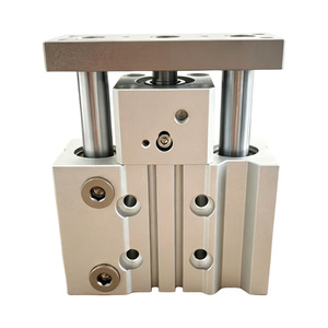 Wcl32 50 S Aluminum Guide Rod Cylinder Pneumatic Series With High Rigidity And Precision For Industrial Automation - Product Image 2