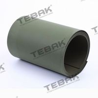 Courroie souple ANDUUK TURCITE B pour guideway de machine CNC, en PTFE vert, épaisseur 0,8-2,5 mm, vente directe usine