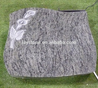 Pierres tombales en granit noir de qualité supérieure, pierres naturelles, monuments, style simple, pierres tombales