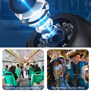 Caredrive CC803-CVBS hd עמיד למים ip68 לילה מצלמת אבטחה רכב פנימי בתוך אוטובוס/משאית צג עזרה - Product Image 3