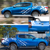Autocollants de voiture YCSUNZ pour Hilux Navara D-max Amarok 2015-2020, autocollants graphiques en vinyle pour le côté du véhicule, accessoires personnalisés